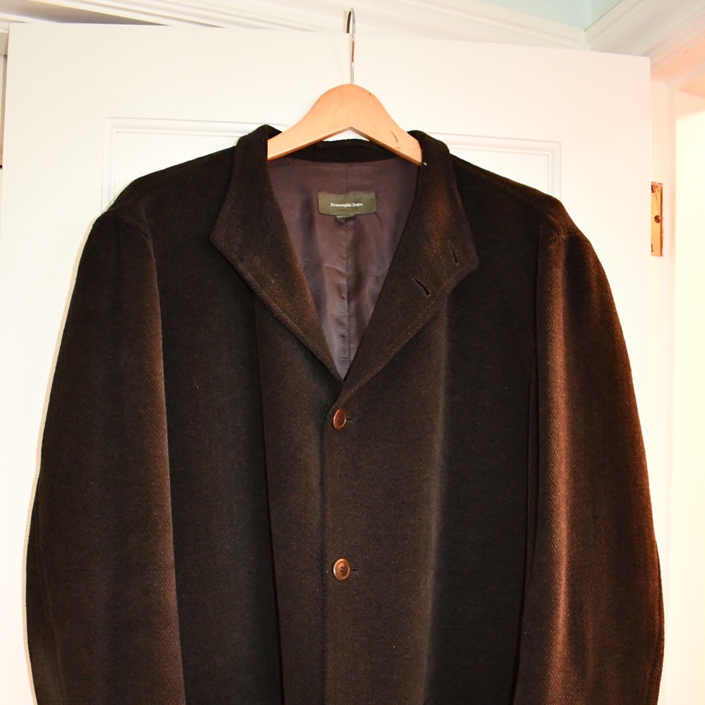 Ermenegildo Zegna brown jacket
